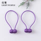 Elegant Magnetic Curtain Tiebacks – 2-Pack Decorative Polyester Buckle Clips for Effortless Style and Hold