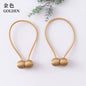 Elegant Magnetic Curtain Tiebacks – 2-Pack Decorative Polyester Buckle Clips for Effortless Style and Hold