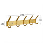 LuxeHook™ Rose Gold Wall Hooks – Sleek Storage, Effortless Style