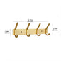 LuxeHook™ Rose Gold Wall Hooks – Sleek Storage, Effortless Style