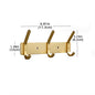 LuxeHook™ Rose Gold Wall Hooks – Sleek Storage, Effortless Style