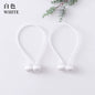 Elegant Magnetic Curtain Tiebacks – 2-Pack Decorative Polyester Buckle Clips for Effortless Style and Hold