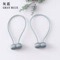 Elegant Magnetic Curtain Tiebacks – 2-Pack Decorative Polyester Buckle Clips for Effortless Style and Hold